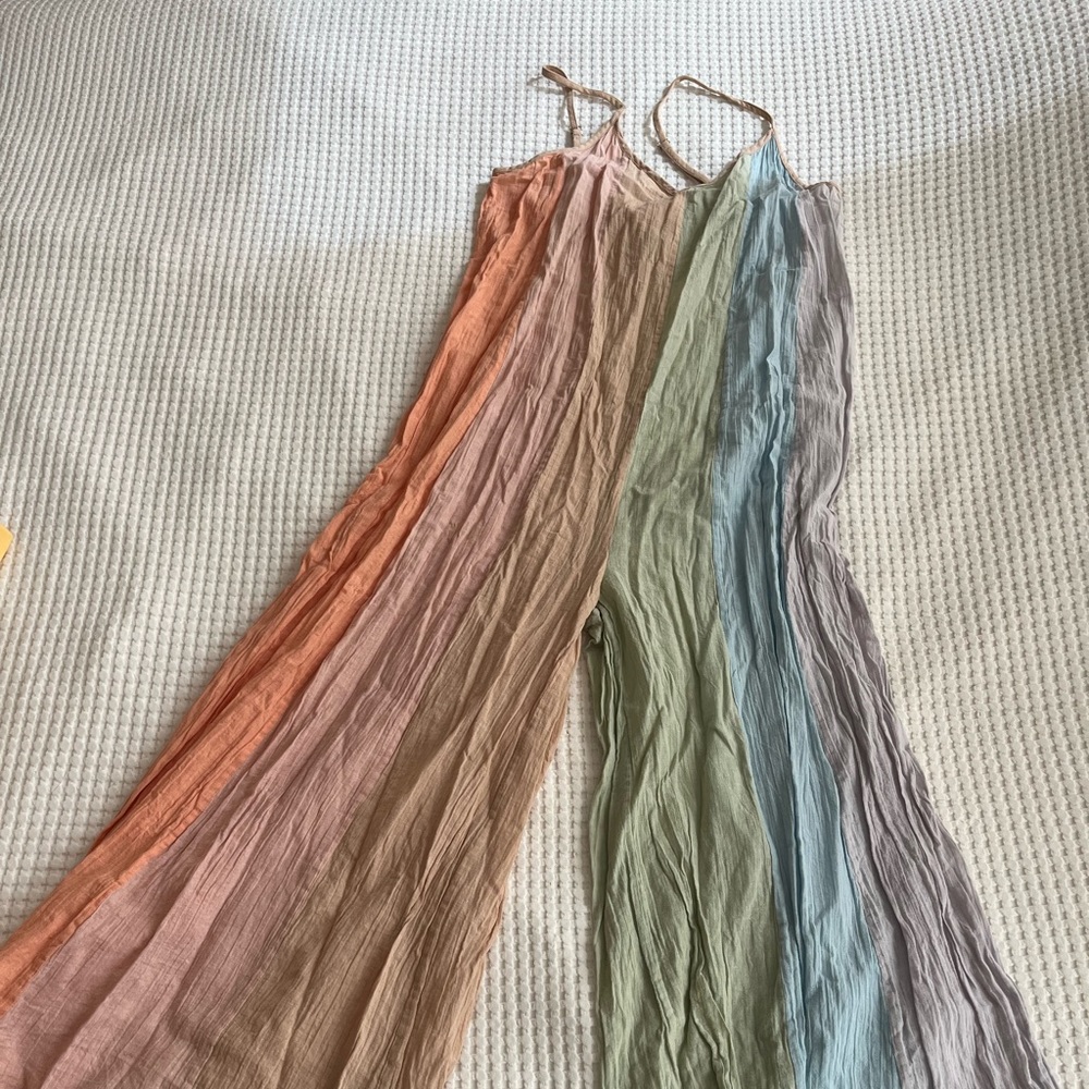 Sherbet Beach Cover Up Jumpsuit